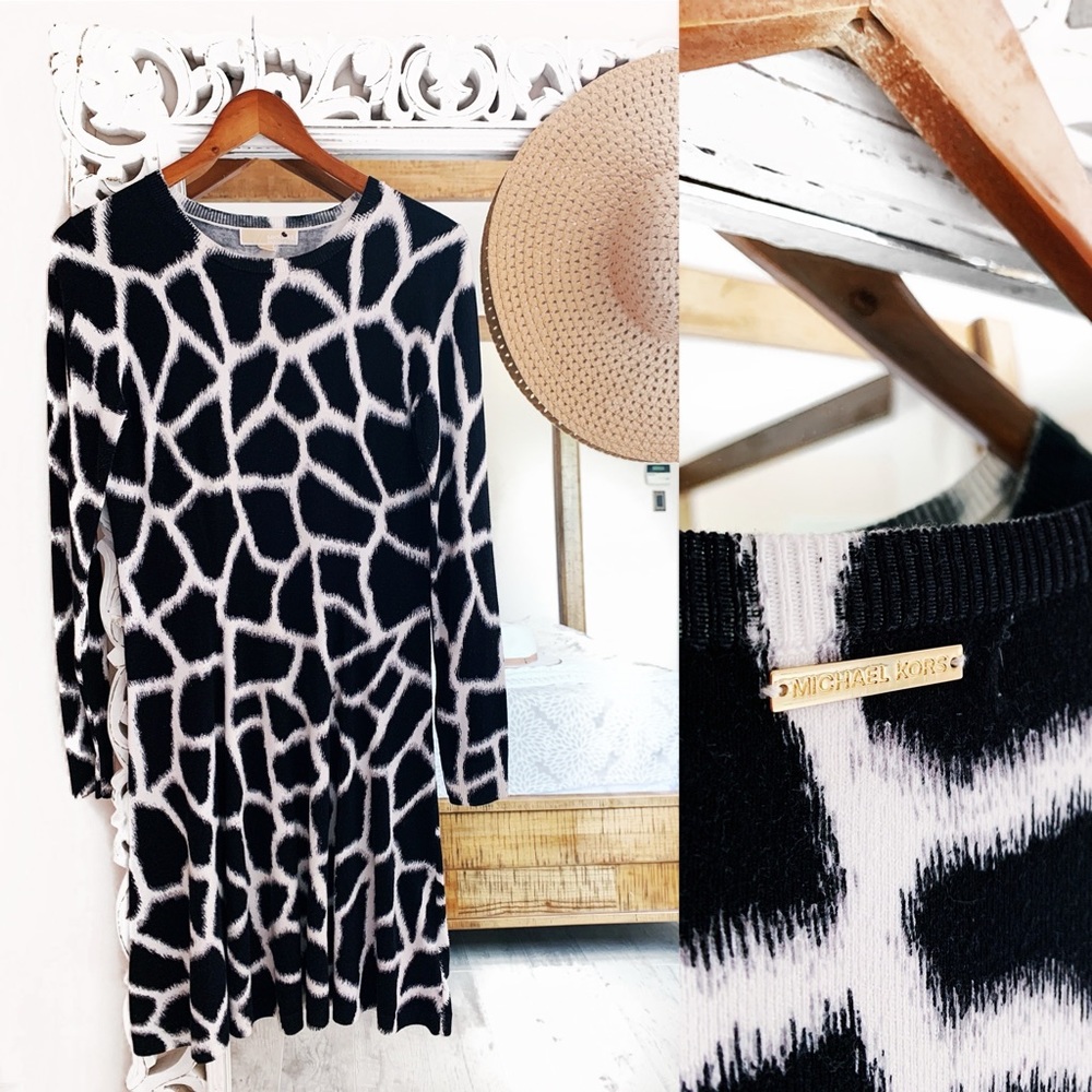 MICHAEL Michael Kors animal print dress